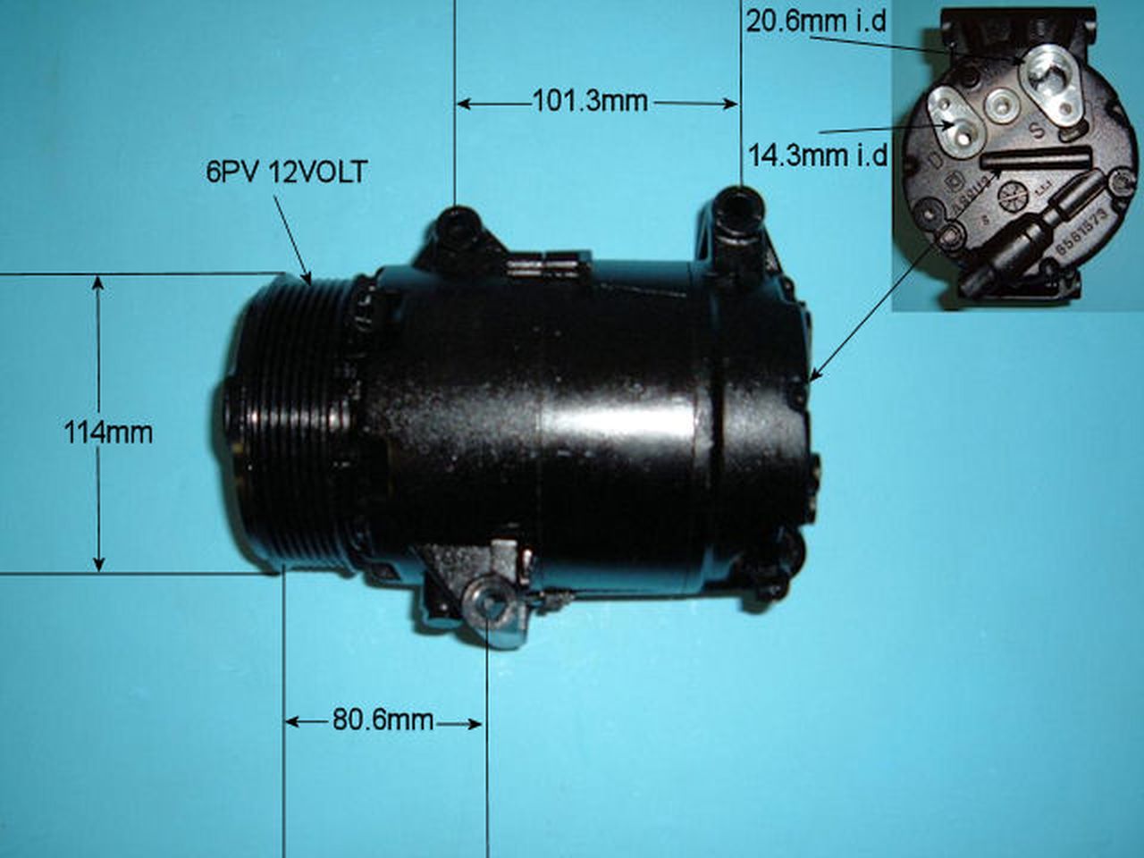 Aircon Compressor Aftermarket Quality – AutoAir 14-9720R