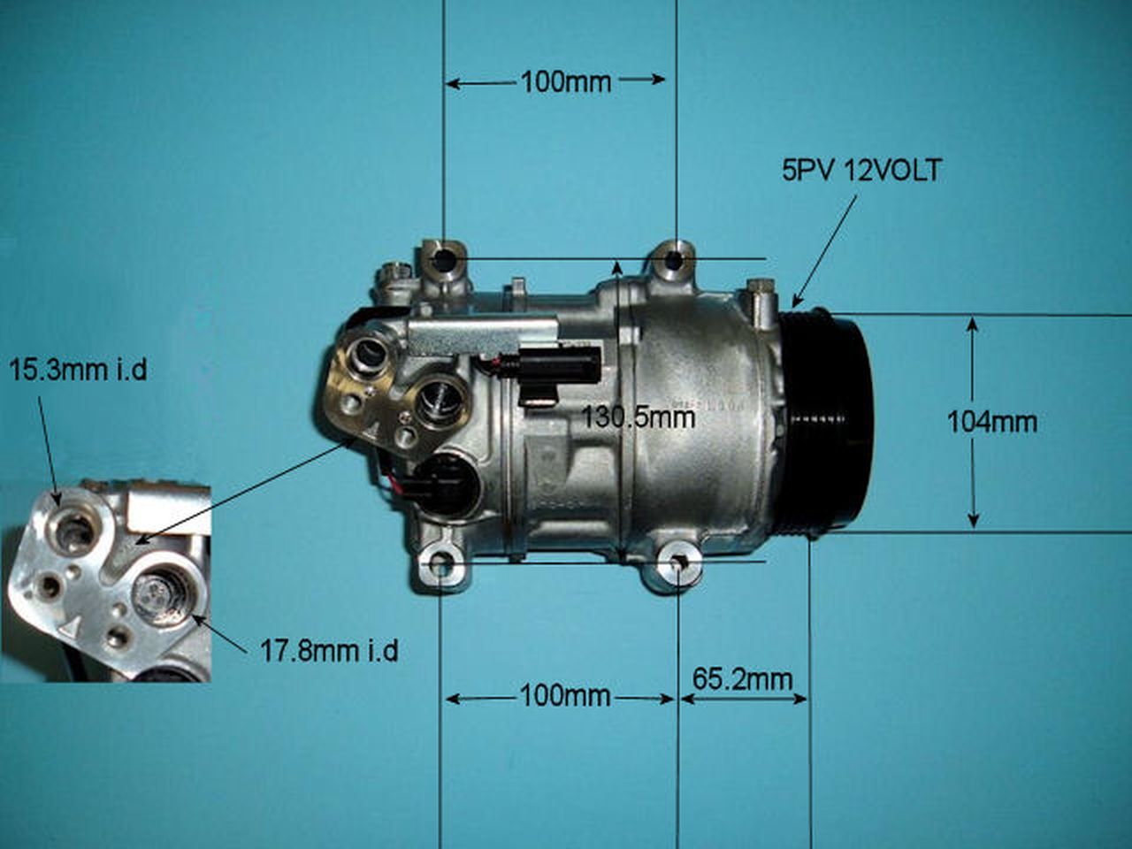 Aircon Compressor (Reman) – AutoAir 14-9728R