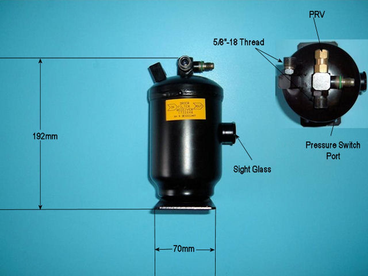 Aircon Receiver Dryer – AutoAir 31-3325