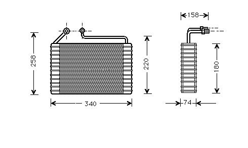 Aircon Evaporator – AutoAir 21-0090