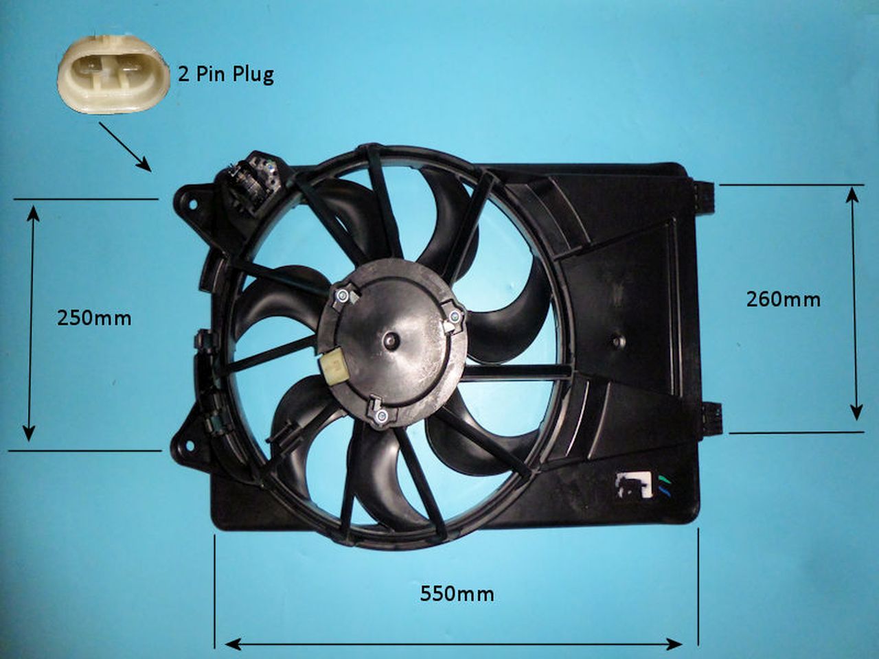 Radiator Cooling Fan – AutoAir 05-1023