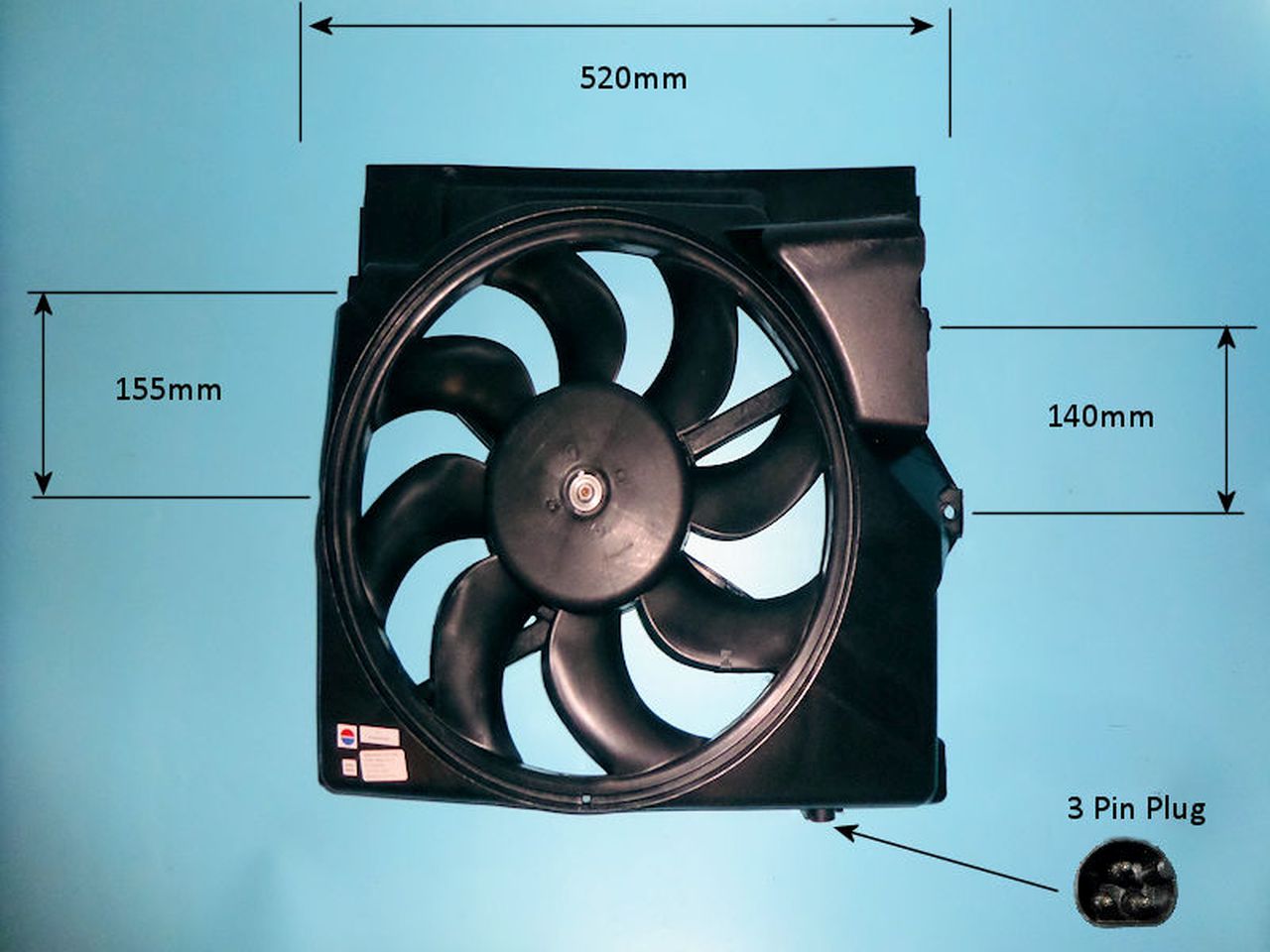 Radiator Cooling Fan – AutoAir 05-1036