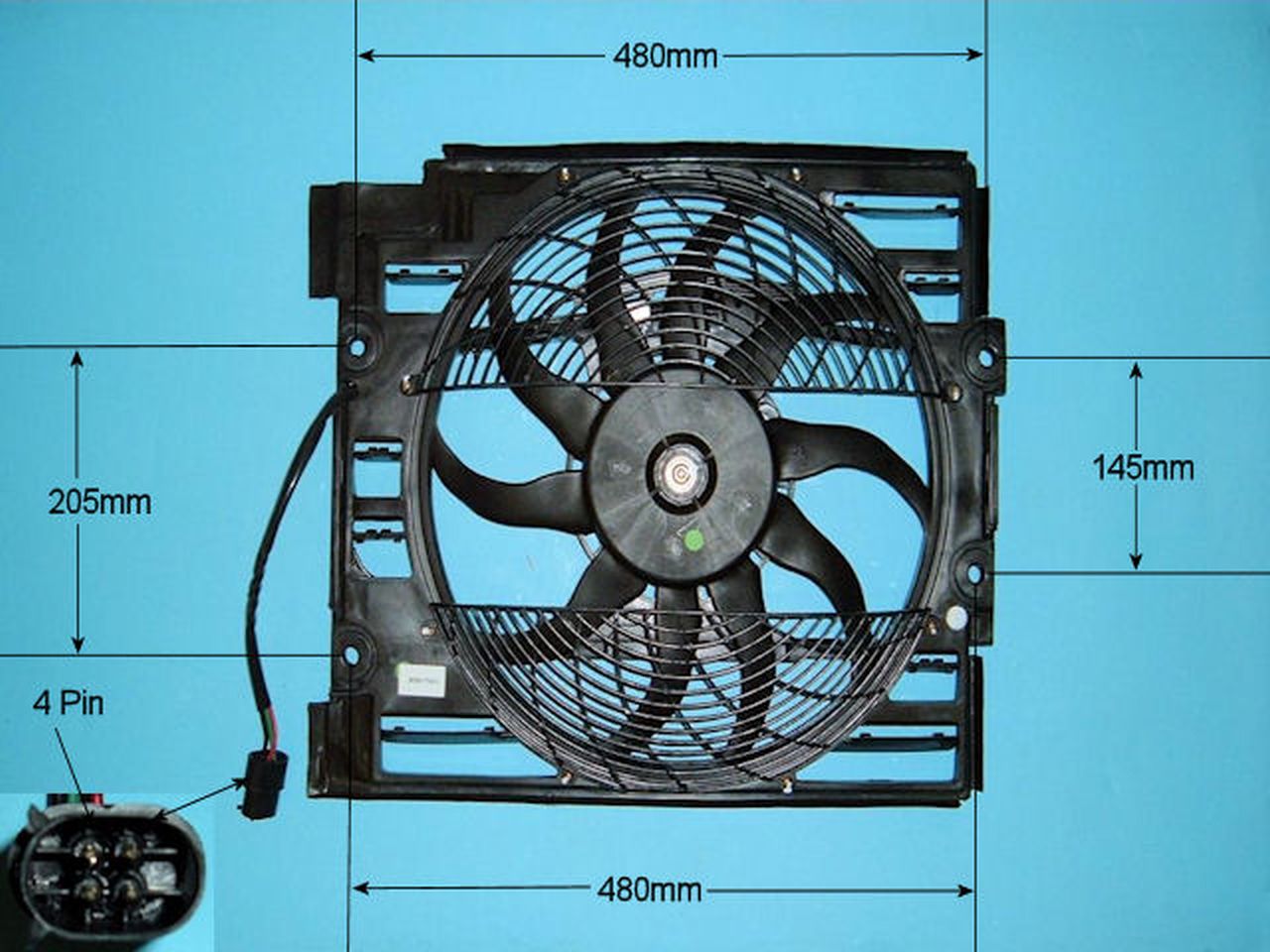 CoolZone Radiator Cooling Fan (05-1111)