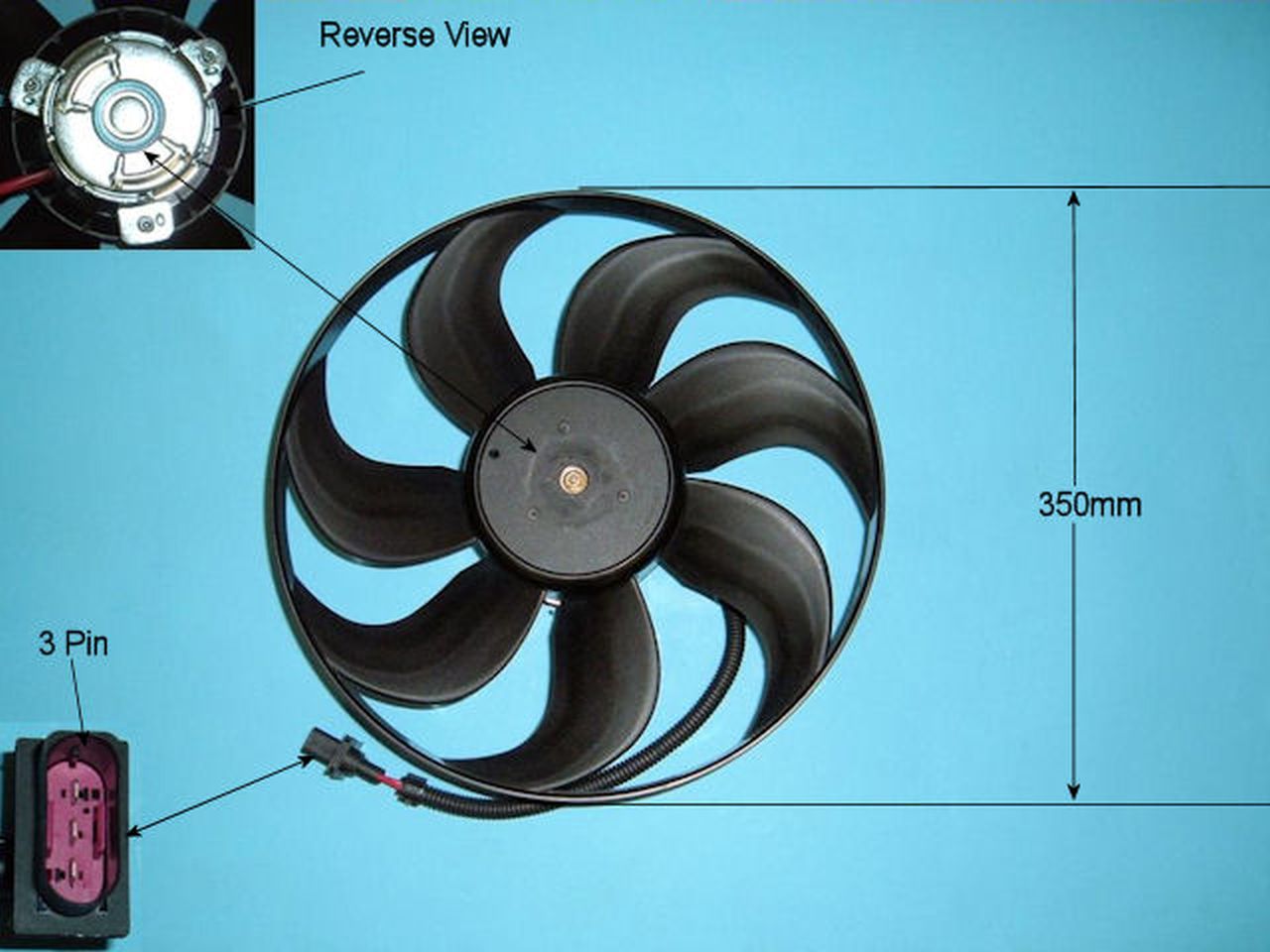 Radiator Cooling Fan – AutoAir 05-1118