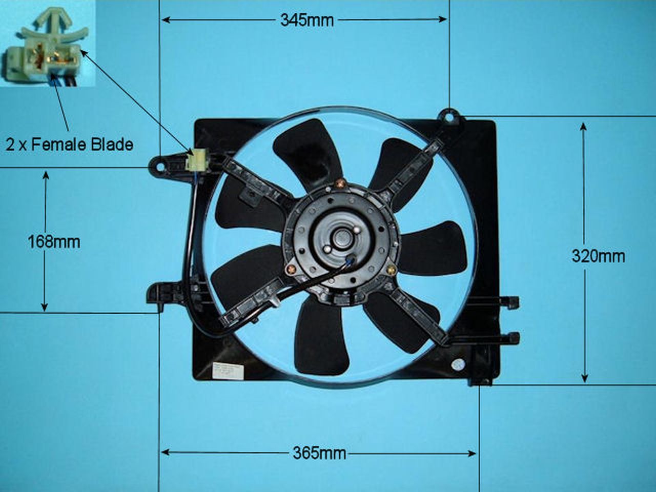 Radiator Cooling Fan – AutoAir 05-1129