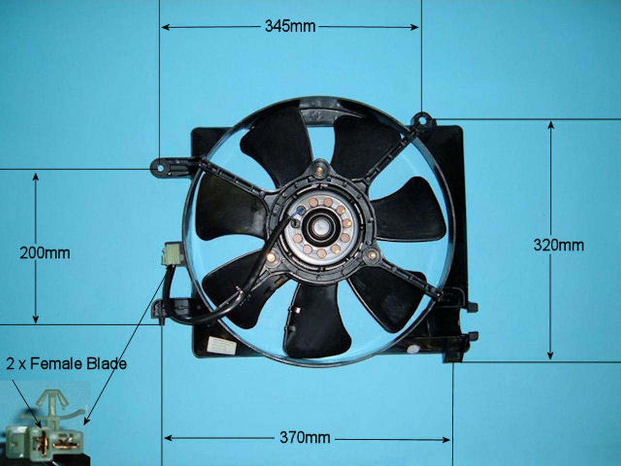 Radiator Cooling Fan – AutoAir 05-1130