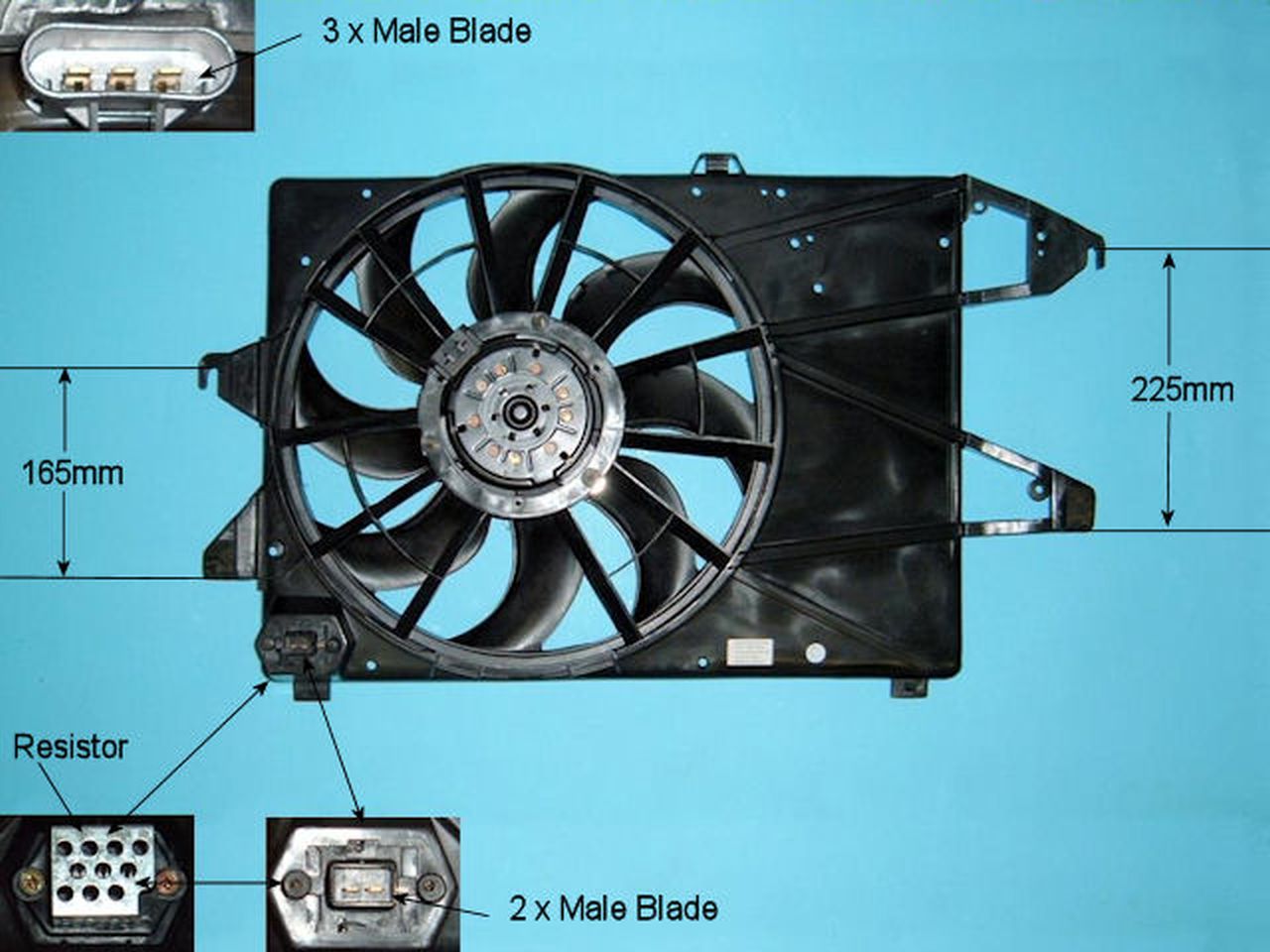 Radiator Cooling Fan – AutoAir 05-1133