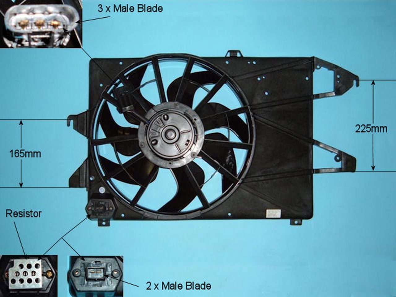 Radiator Fan – AutoAir 05-1147