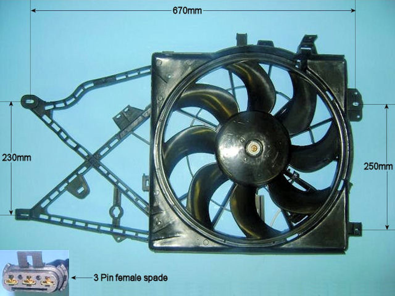 Radiator Cooling Fan – AutoAir 05-1166