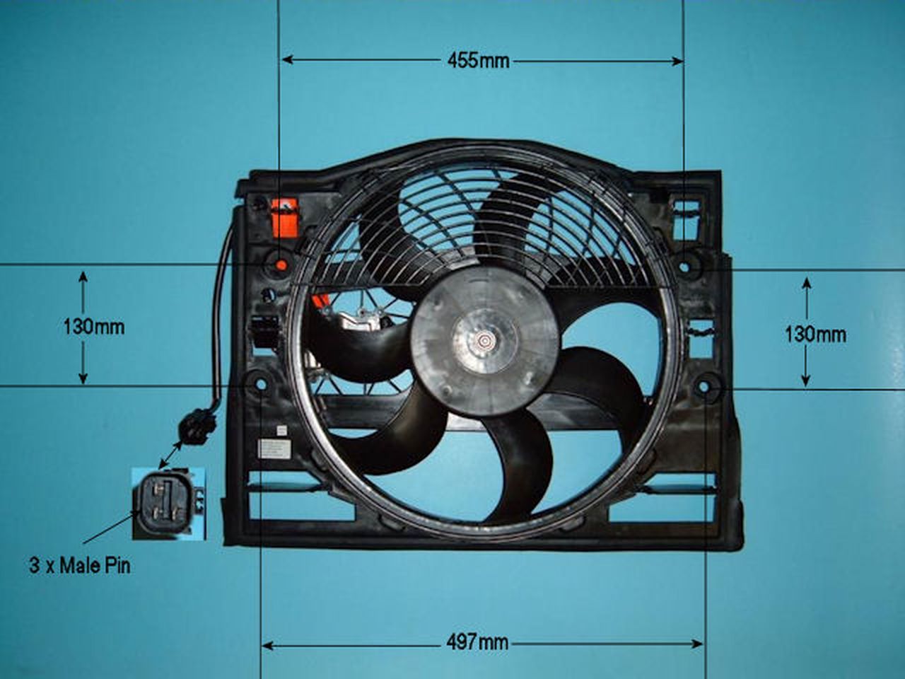 Radiator Cooling Fan – AutoAir 05-1178