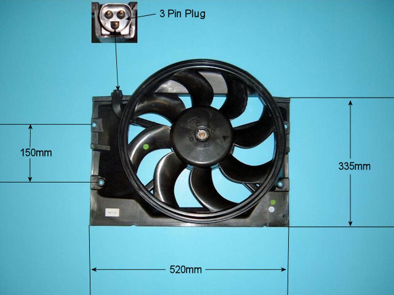 Radiator Cooling Fan – AutoAir 05-1179