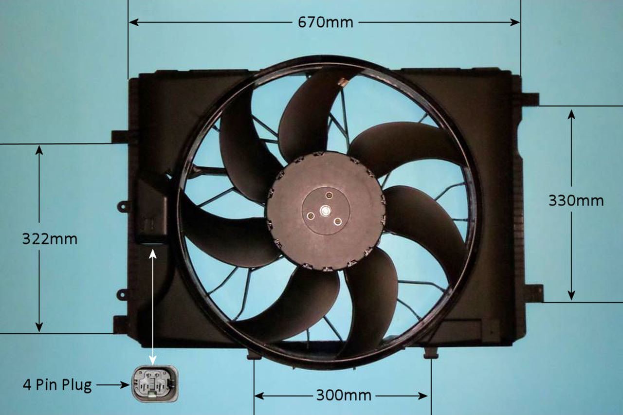 Radiator Cooling Fan – AutoAir 05-1222