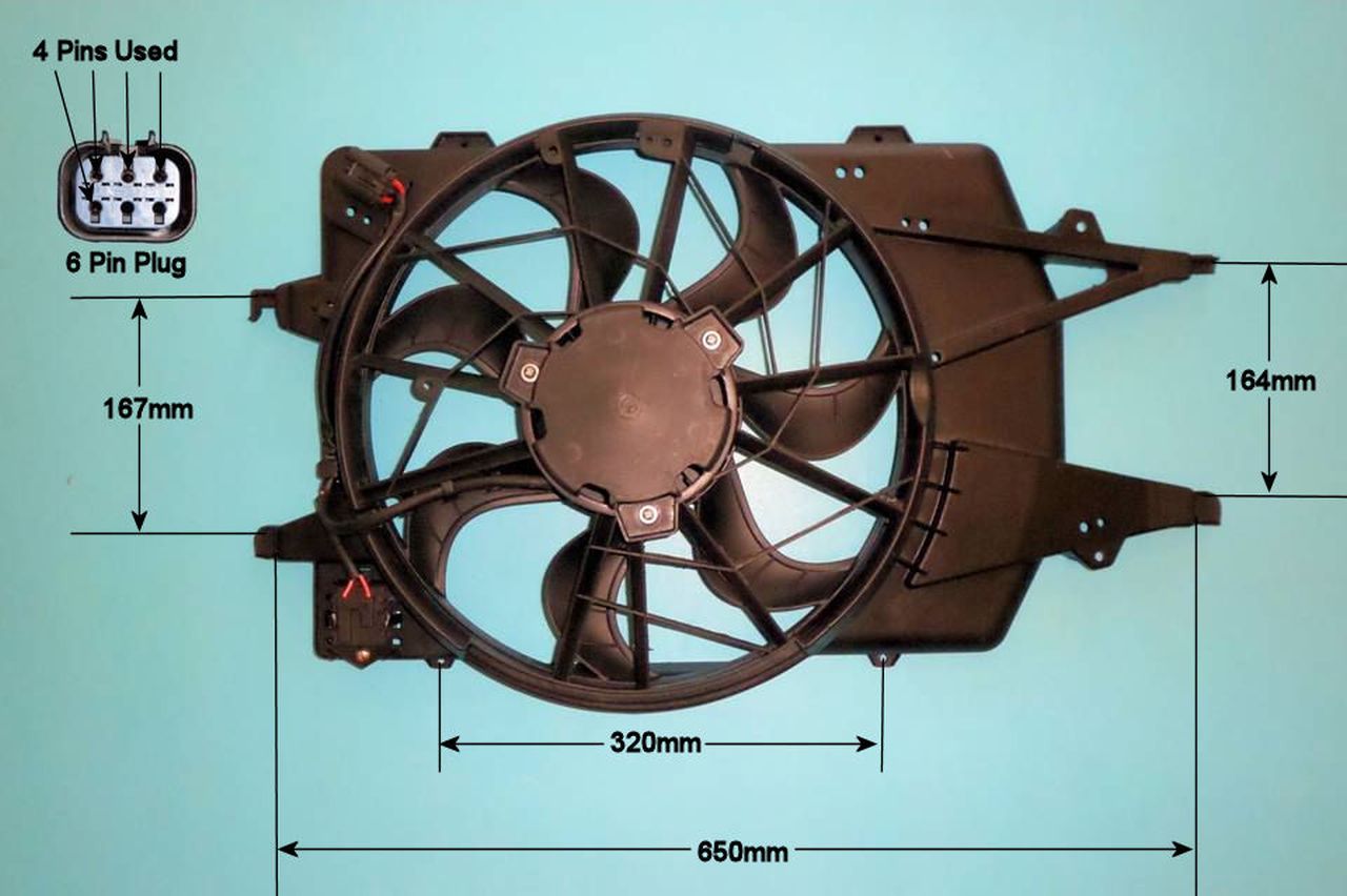 Radiator Cooling Fan – AutoAir 05-1275