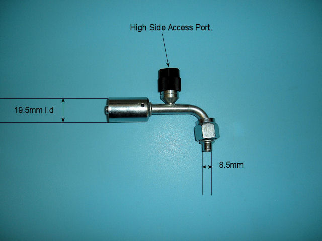 Auto Air 6 90 FO C/W R134A ACCESS – 17-1007