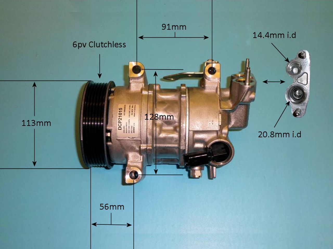 Aircon Compressor Genuine OE DENSO – AutoAir 14-0129