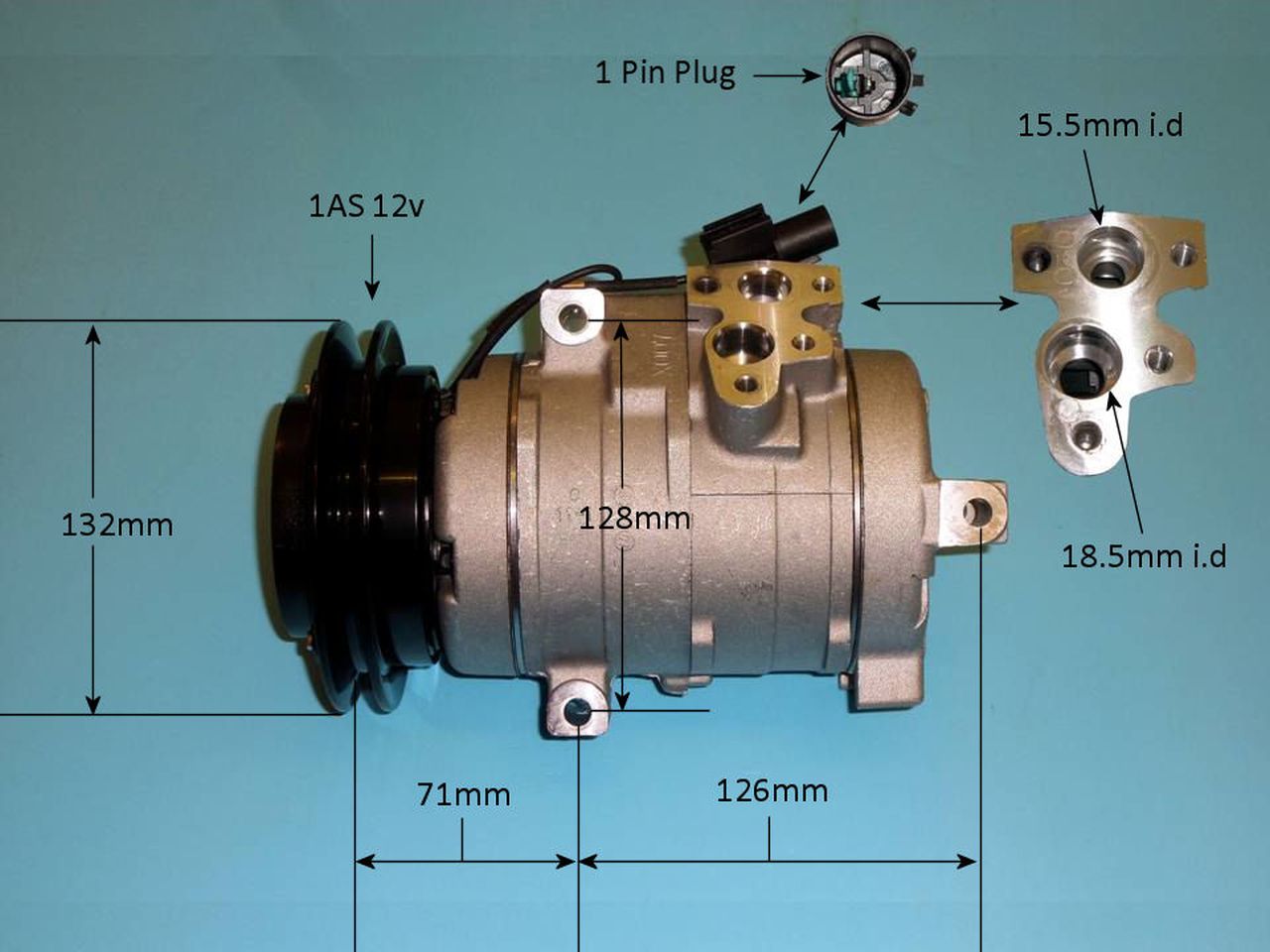 Aircon Compressor Aftermarket Quality – AutoAir 14-0185P