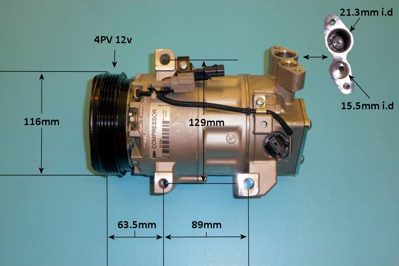 Aircon Compressor Aftermarket Quality – AutoAir 14-0298