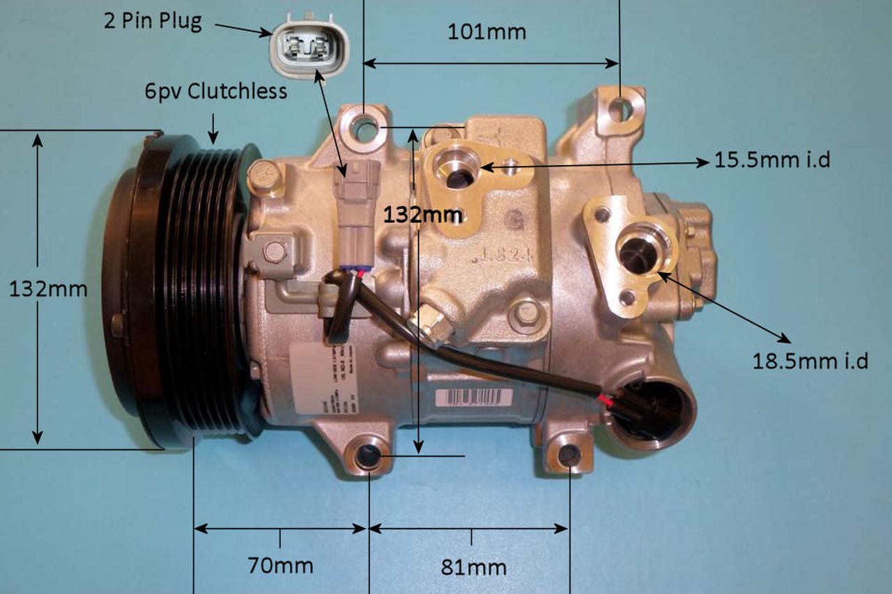 Aircon Compressor Aftermarket Quality – AutoAir 14-0300