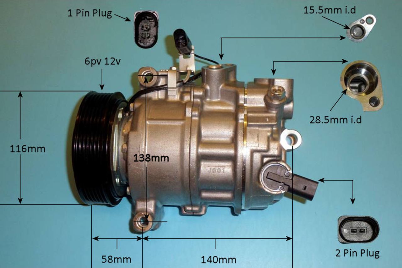 Aircon Compressor Aftermarket Quality – AutoAir 14-1274P
