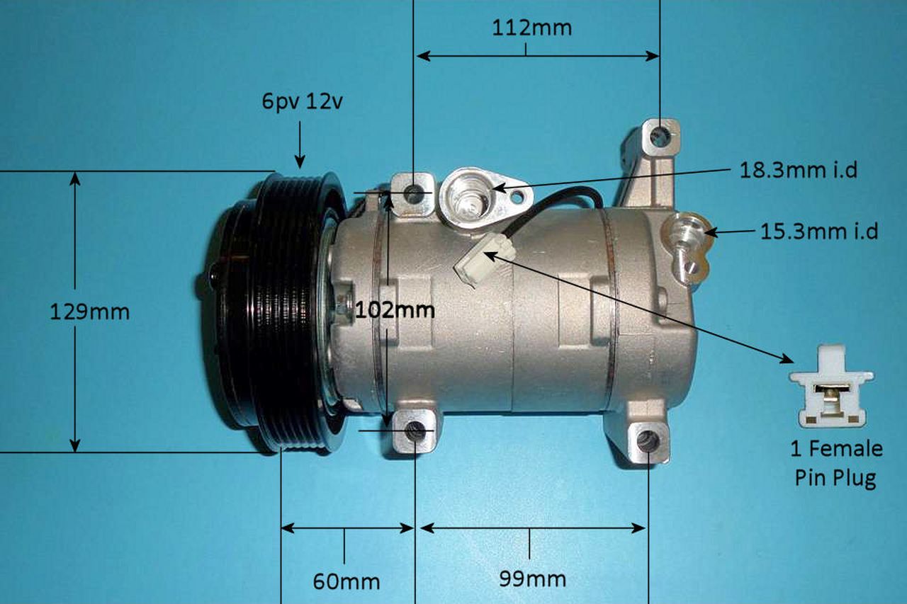 Aircon Compressor Aftermarket Quality – AutoAir 14-0249P
