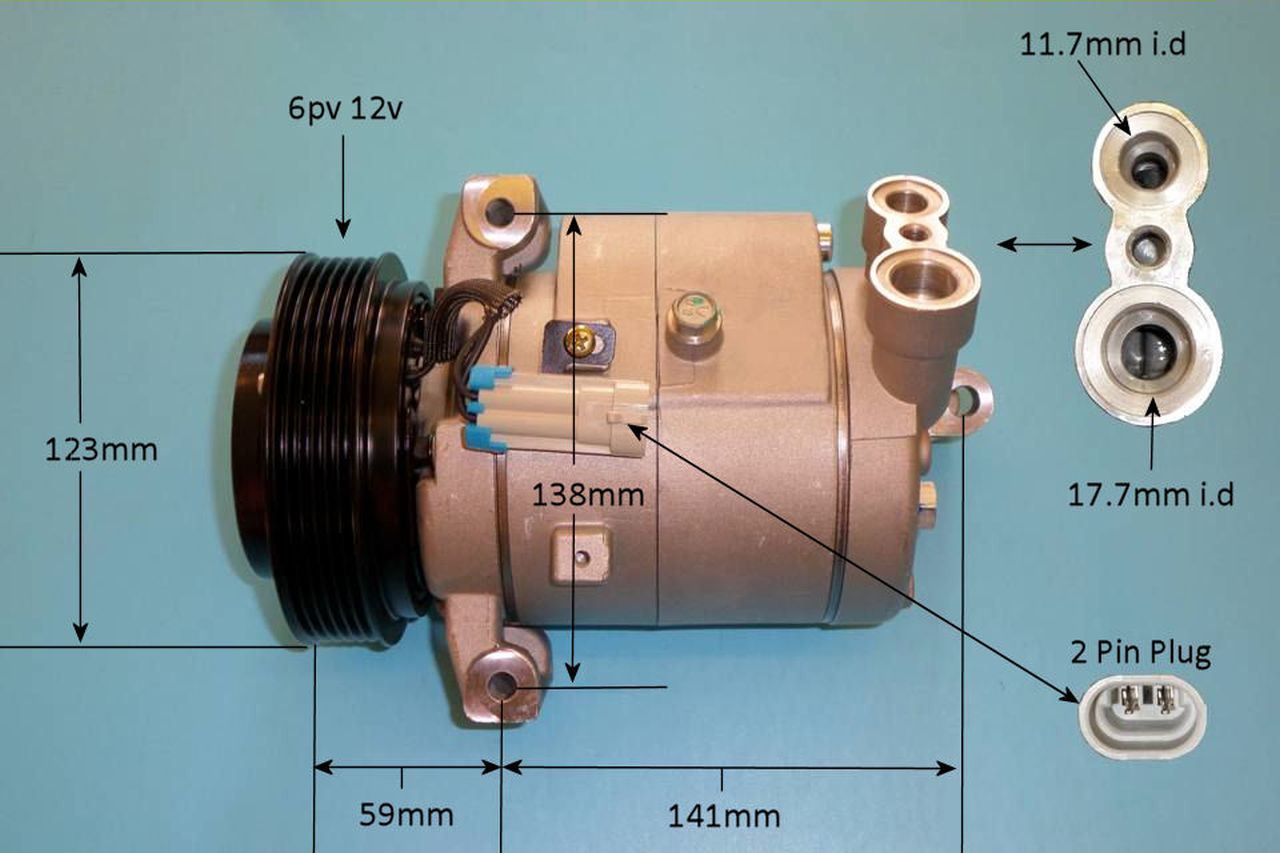 Aircon Compressor Aftermarket Quality – AutoAir 14-0271P