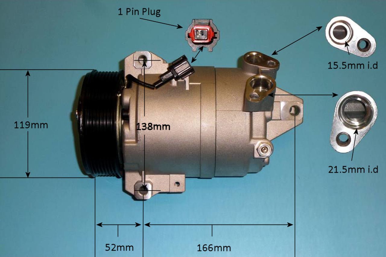 Aircon Compressor Aftermarket Quality – AutoAir 14-0272P