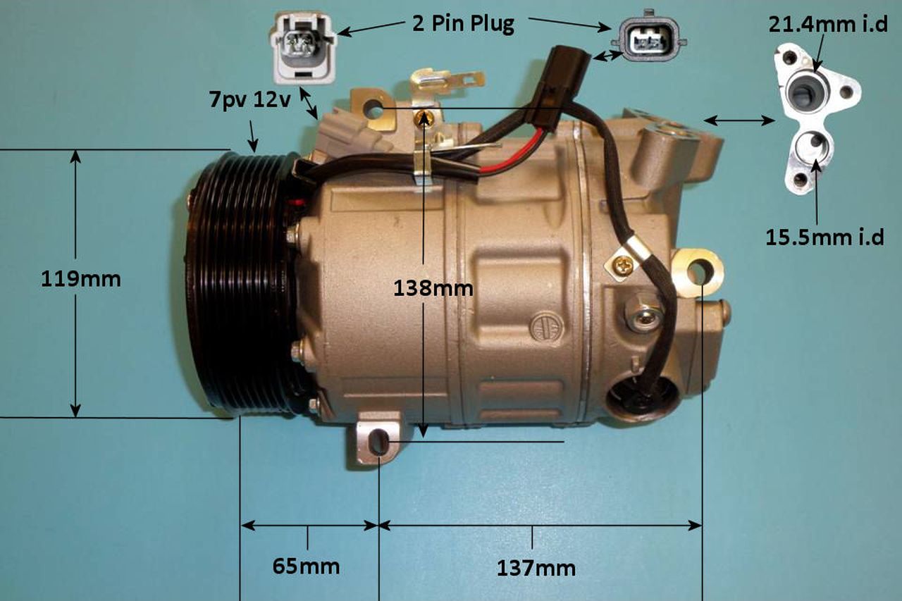 Aircon Compressor Aftermarket Quality – AutoAir 14-0297P