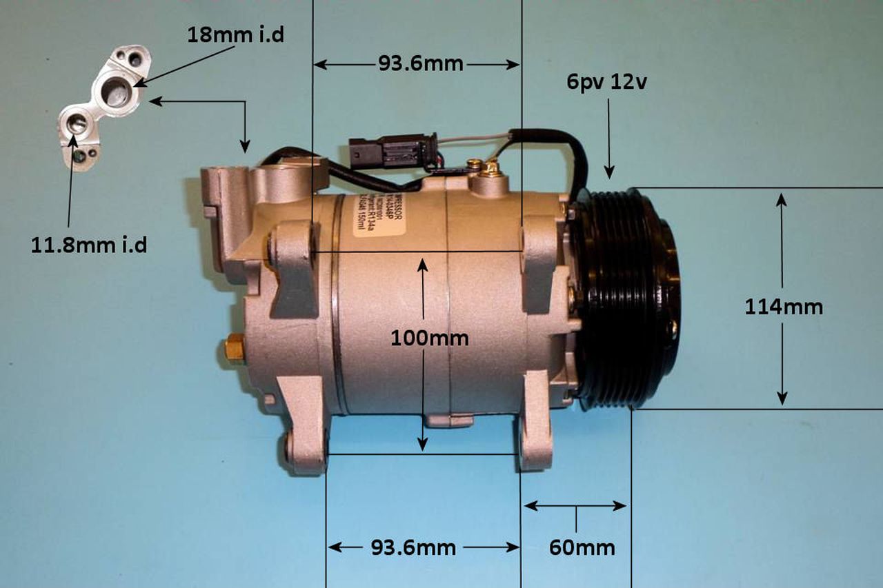 Aircon Compressor Aftermarket Quality – AutoAir 14-0346P