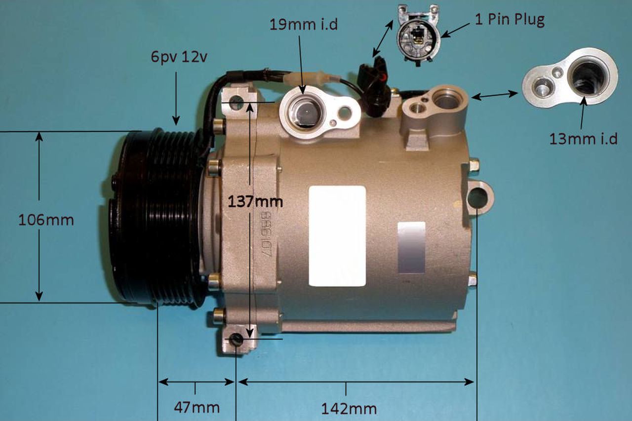 Aircon Compressor Aftermarket Quality – AutoAir 14-1766P