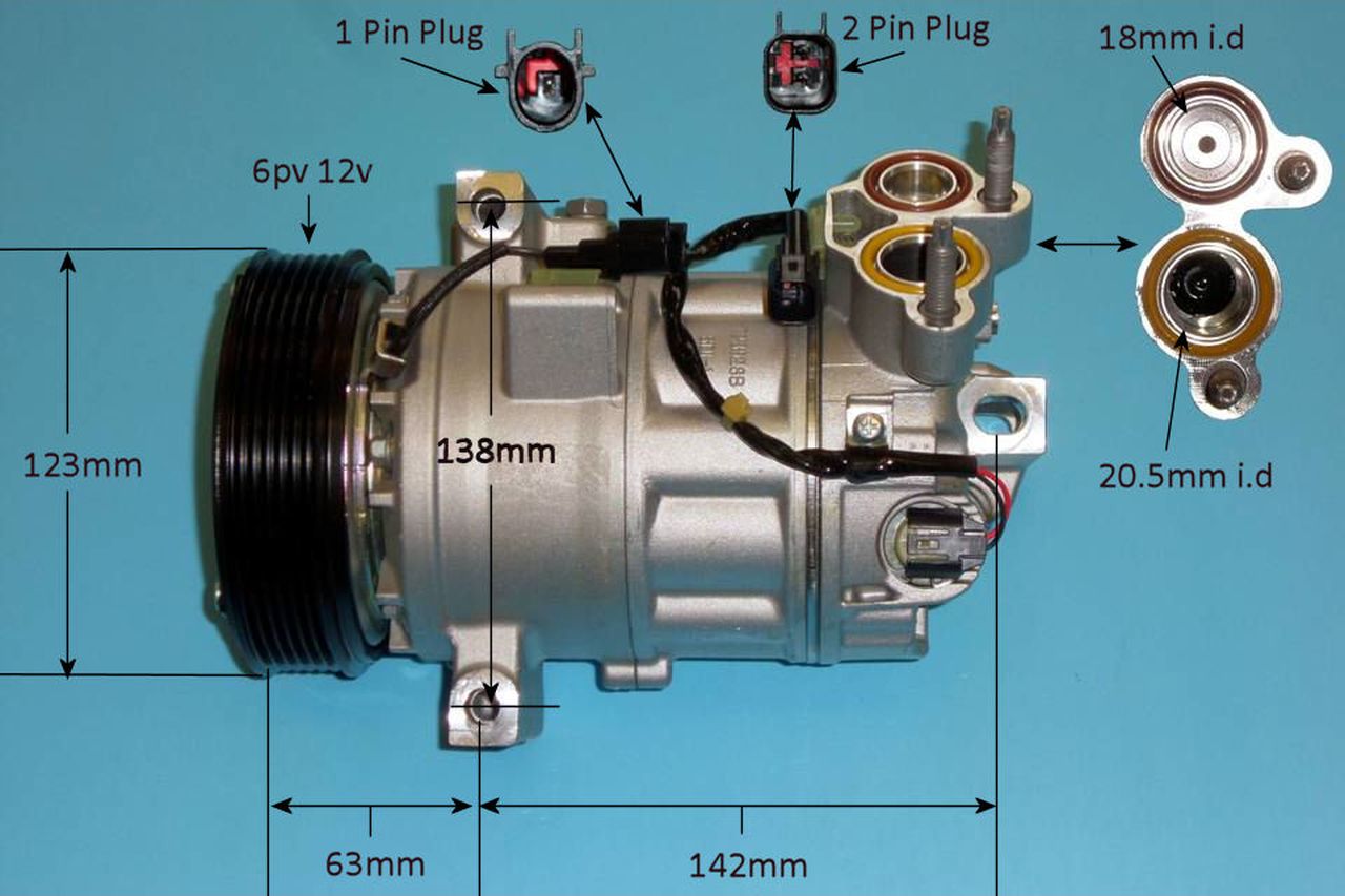 Aircon Compressor Aftermarket Quality – AutoAir 14-2088P