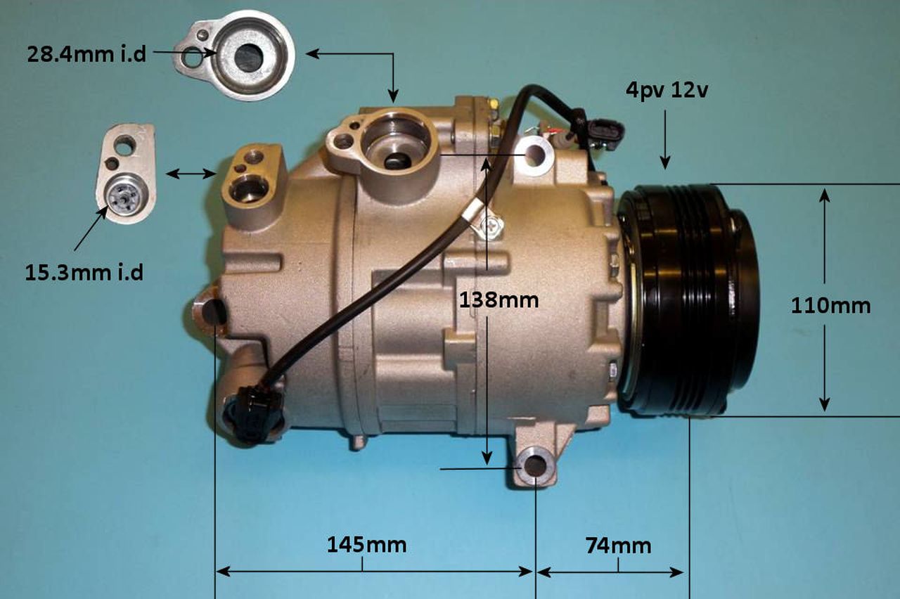 Aircon Compressor Aftermarket Quality – AutoAir 14-9793P
