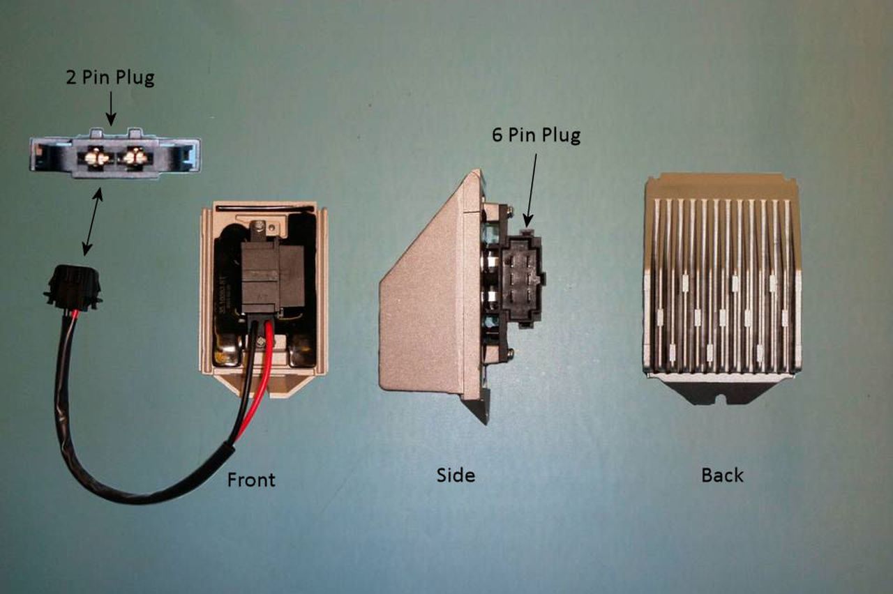 Heater Blower Resistor – AutoAir 20-0071