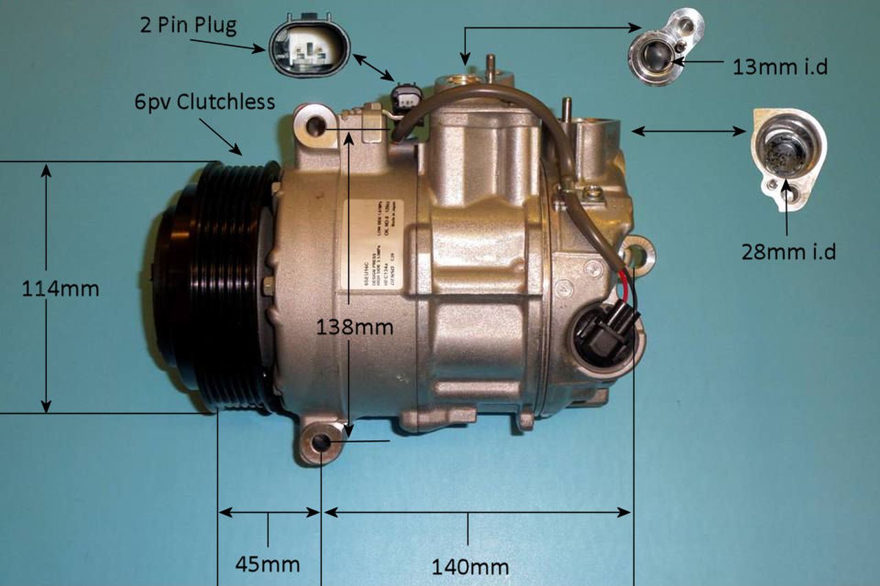 Aircon Compressor Genuine OE DENSO – AutoAir 14-0251