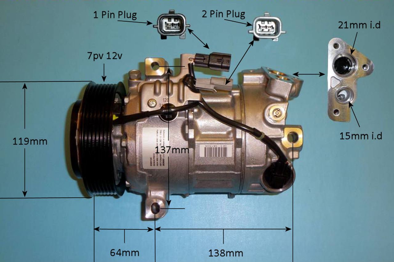 Aircon Compressor Genuine OE DENSO – AutoAir 14-0252