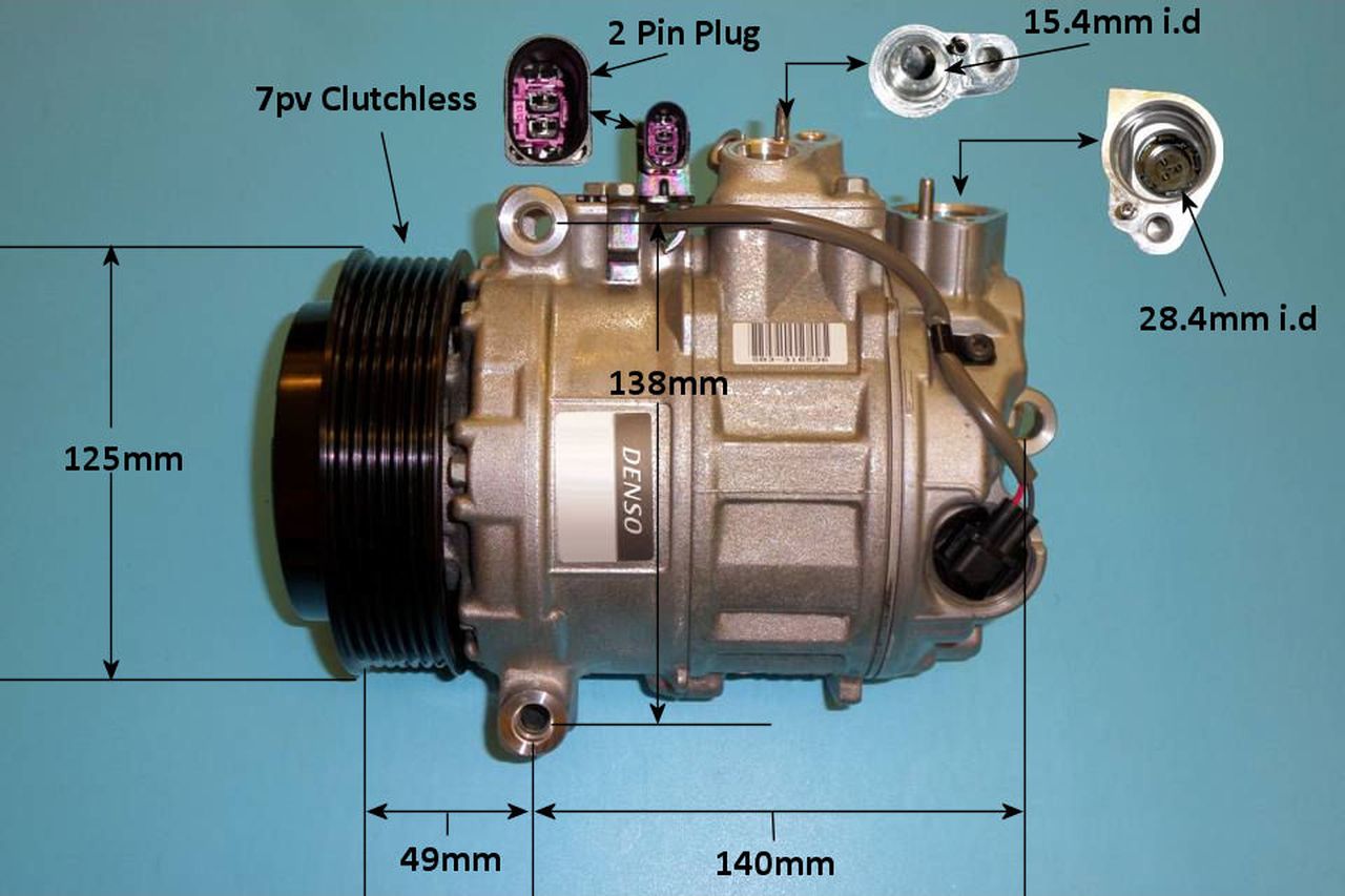 Aircon Compressor Genuine OE DENSO – AutoAir 14-0350