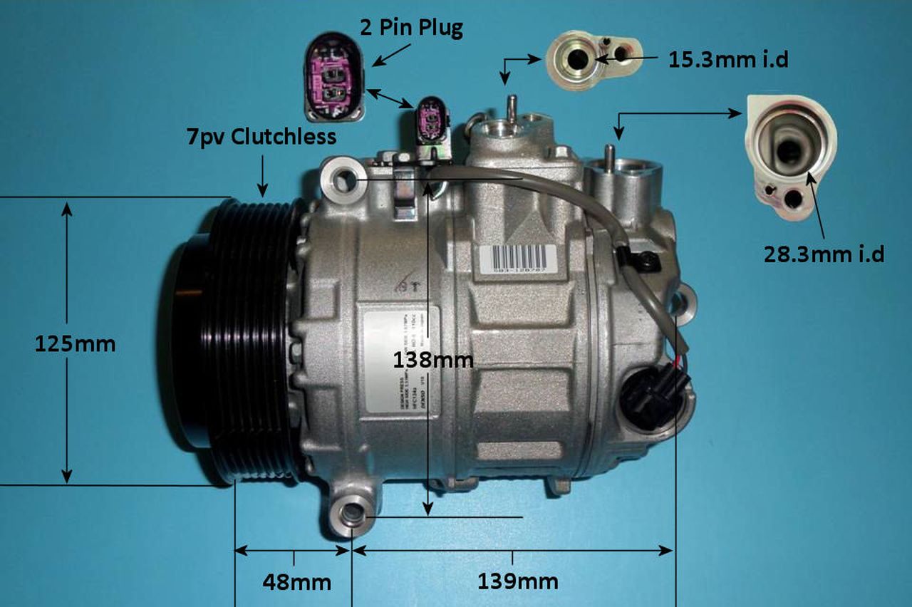 Aircon Compressor Genuine OE DENSO – AutoAir 14-0351