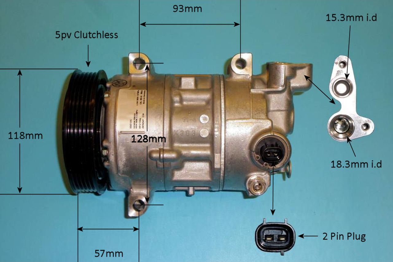 Aircon Compressor Genuine OE DENSO – AutoAir 14-1069