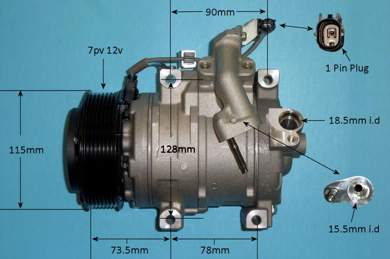 Aircon Compressor Genuine OE DENSO – AutoAir 14-1290