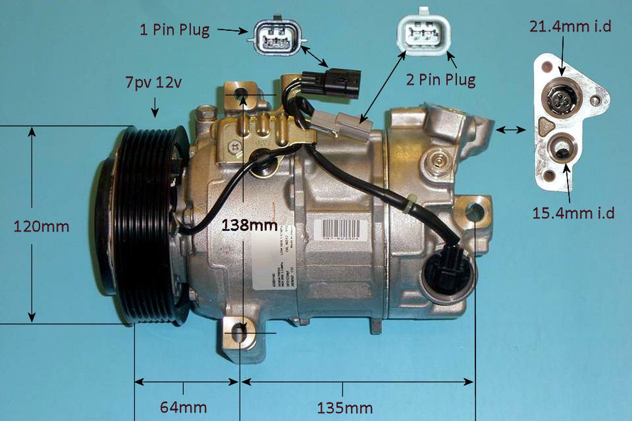 Aircon Compressor Genuine OE DENSO – AutoAir 14-1814