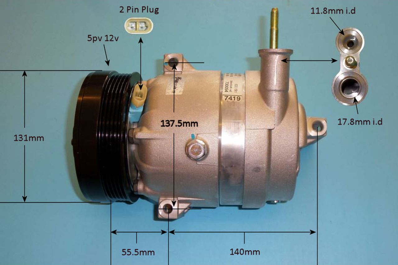Aircon Compressor Aftermarket Quality – AutoAir 14-2095