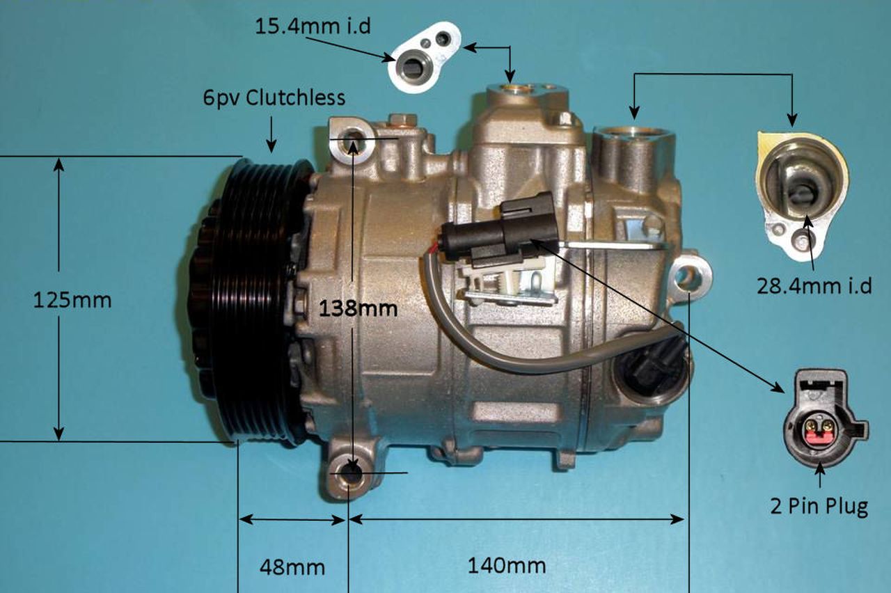 Aircon Compressor Aftermarket – AutoAir 14-0039P