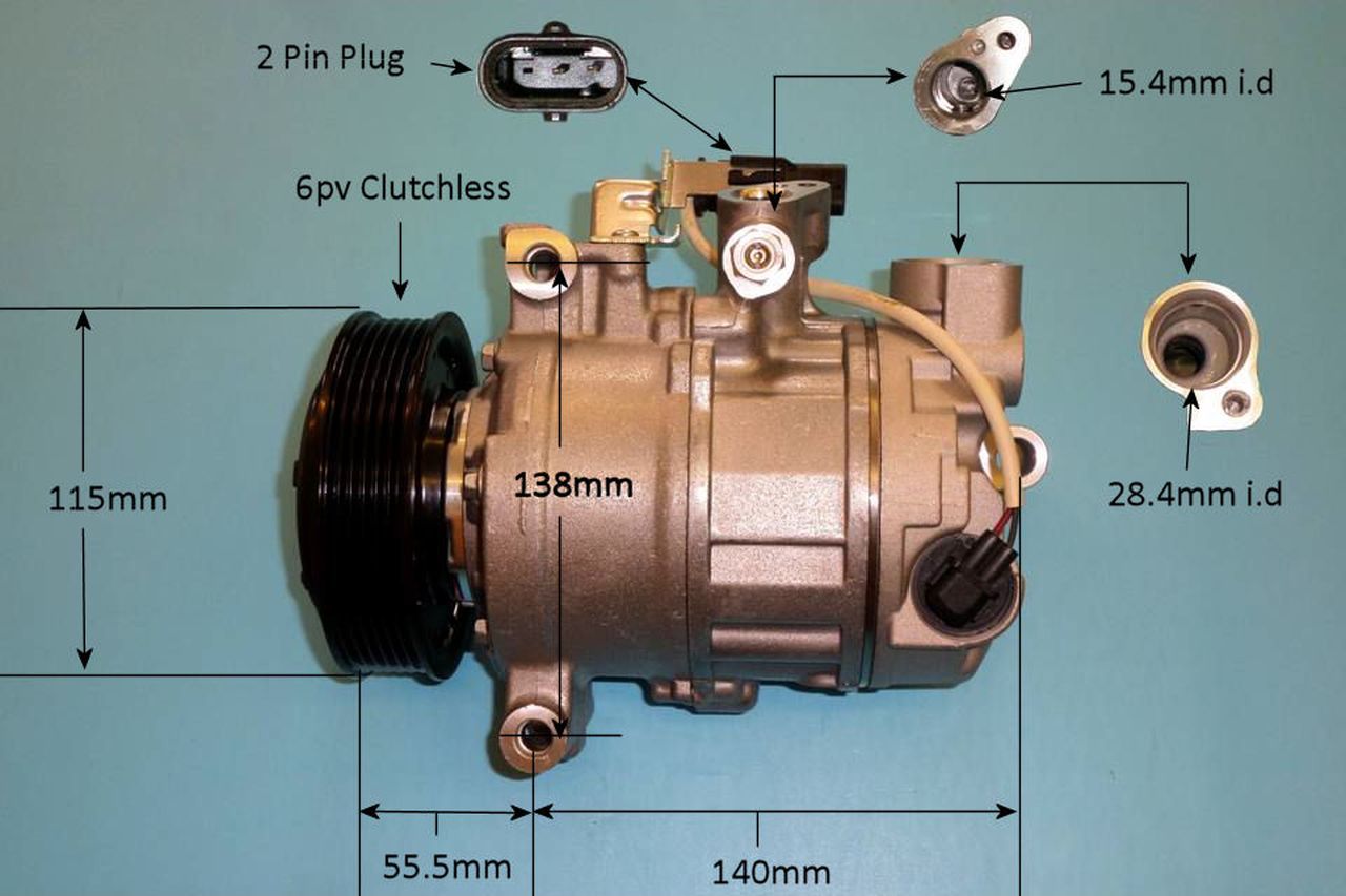 Aircon Compressor Aftermarket Quality – AutoAir 14-0090P