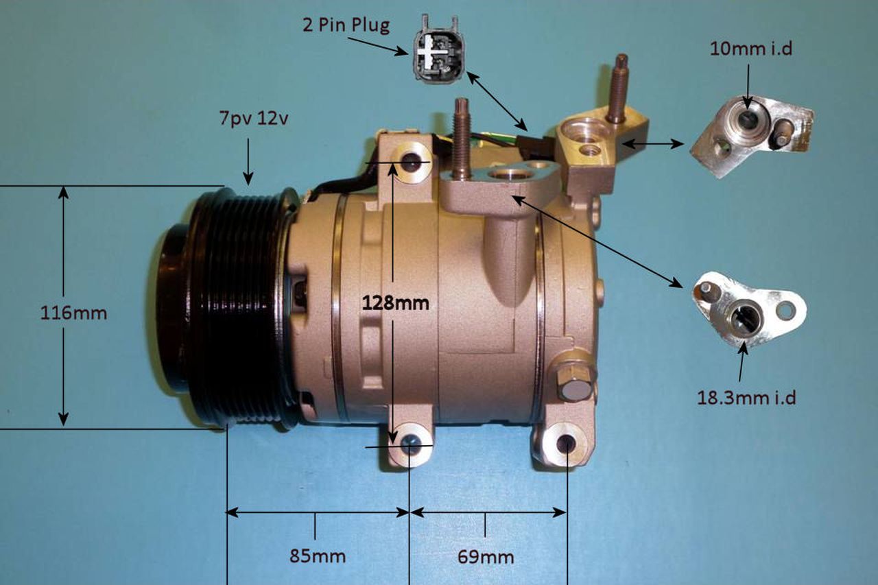 Aircon Compressor Aftermarket Quality – AutoAir 14-0130P