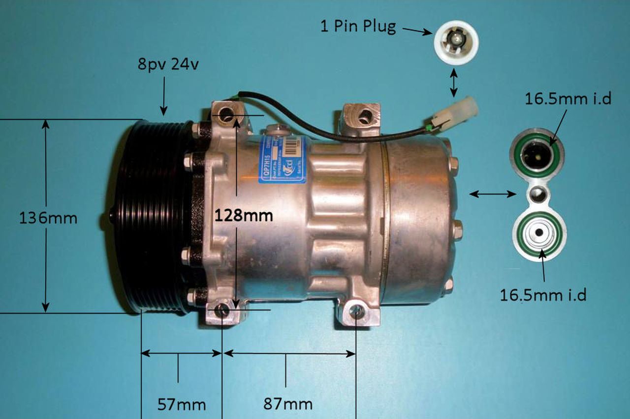 Aircon Compressor Aftermarket Quality – AutoAir 14-0132P