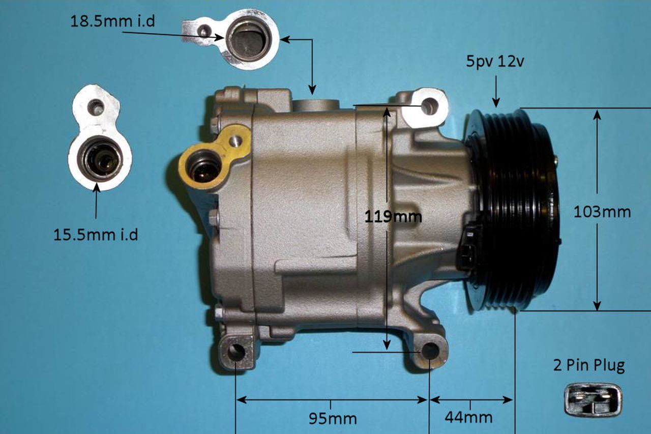 Aircon Compressor Aftermarket Quality – AutoAir 14-0214P