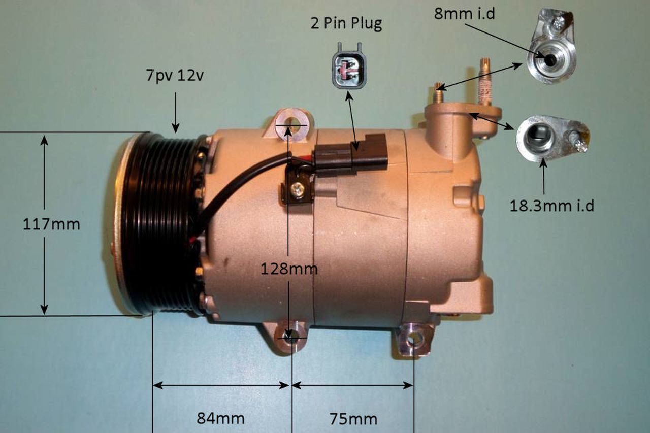 Aircon Compressor Aftermarket Quality – AutoAir 14-0356P