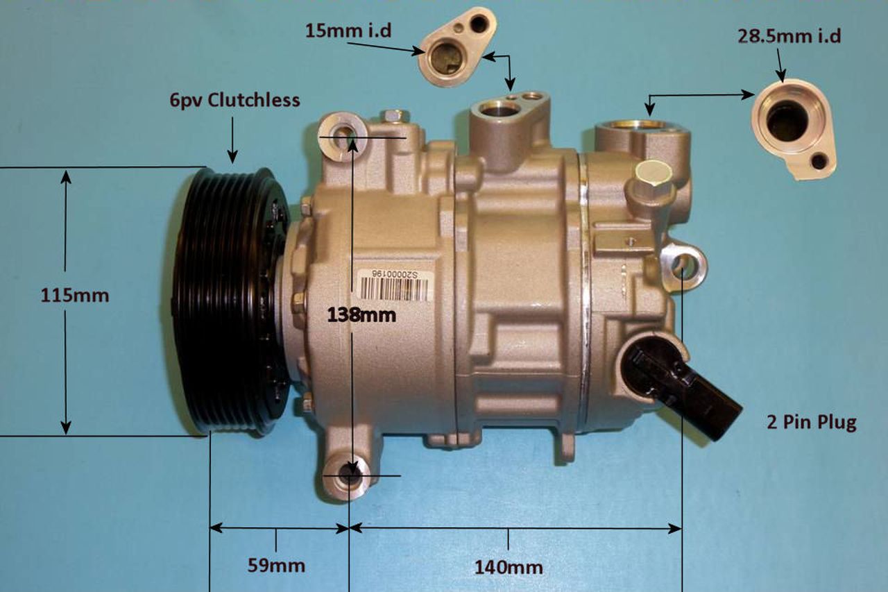 Aircon Compressor Aftermarket Quality – AutoAir 14-0762P