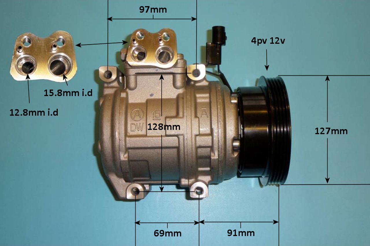Aircon Compressor Aftermarket Quality – AutoAir 14-1068P