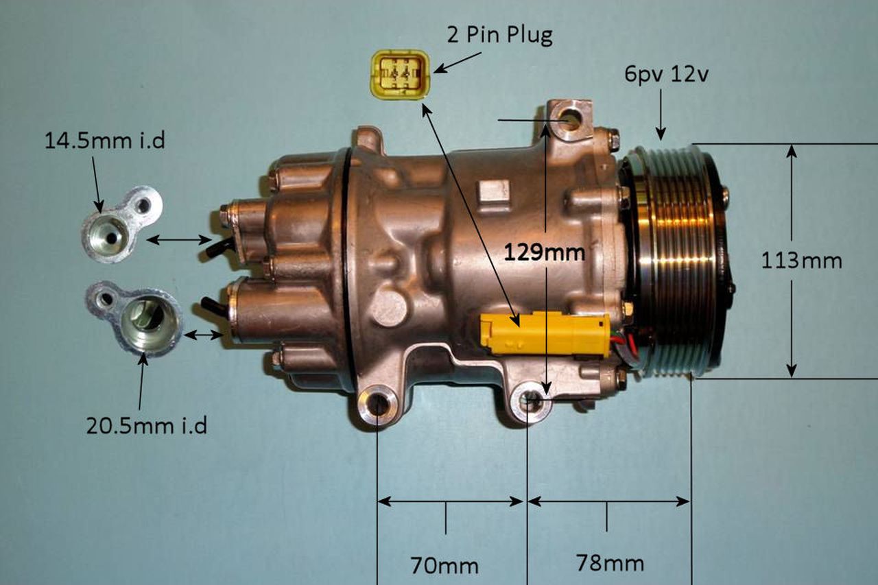 Aircon Compressor Aftermarket Quality – AutoAir 14-1270P