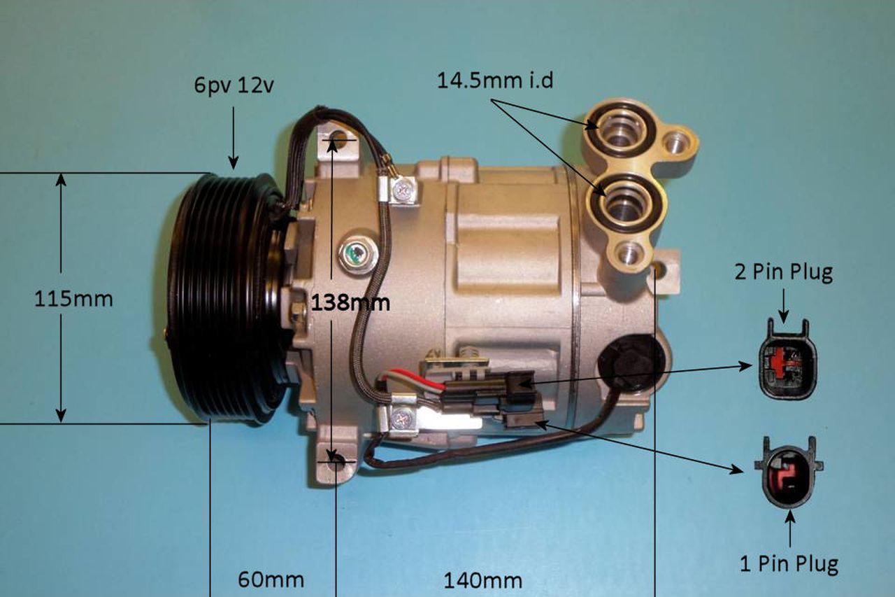 Aircon Compressor Aftermarket Quality – AutoAir 14-1313P